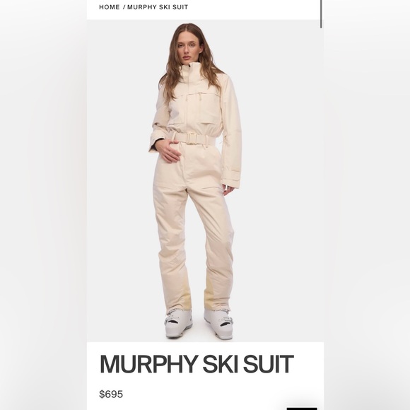 Murphy Women's Cream Ski Suit - Picture 1 of 3